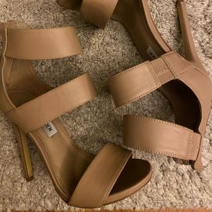 STEVE MADDEN MIRA NUDE HEEL
